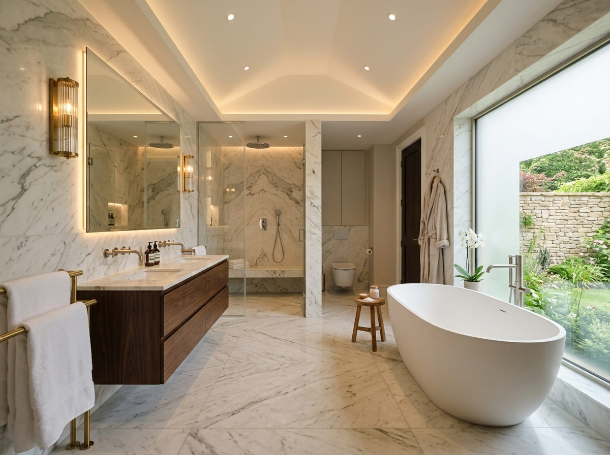 Custom Bathroom Renovation in Kurten