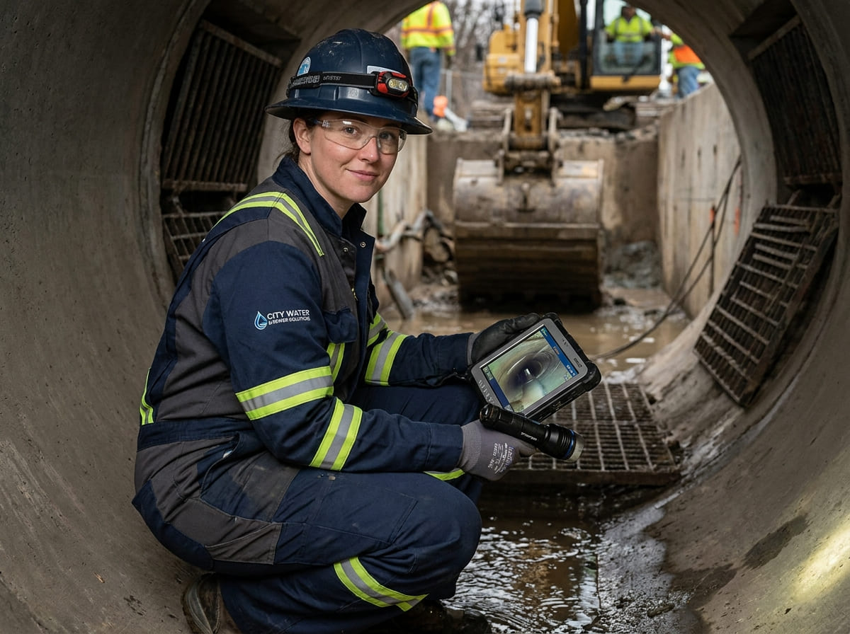 Sewer Line Inspection & Replacement in Kurten